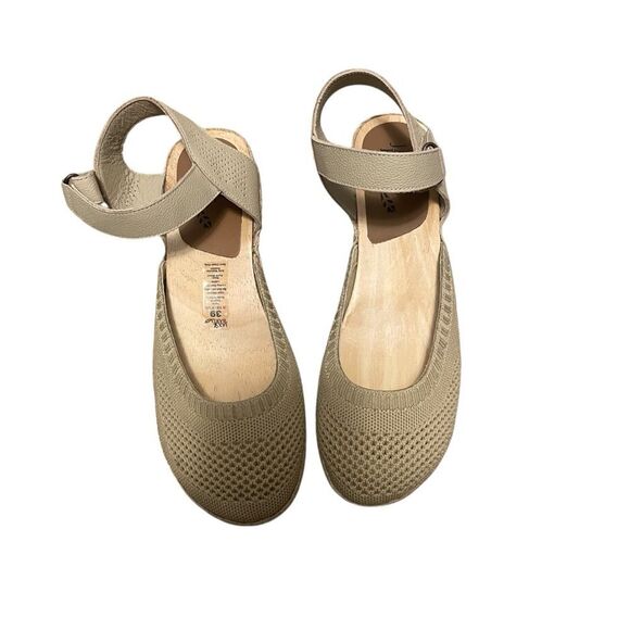 Jax & Bard Knit Mary Jane Clogs Castine Maple Cream 8.5-9 NEW - Picture 2 of 6